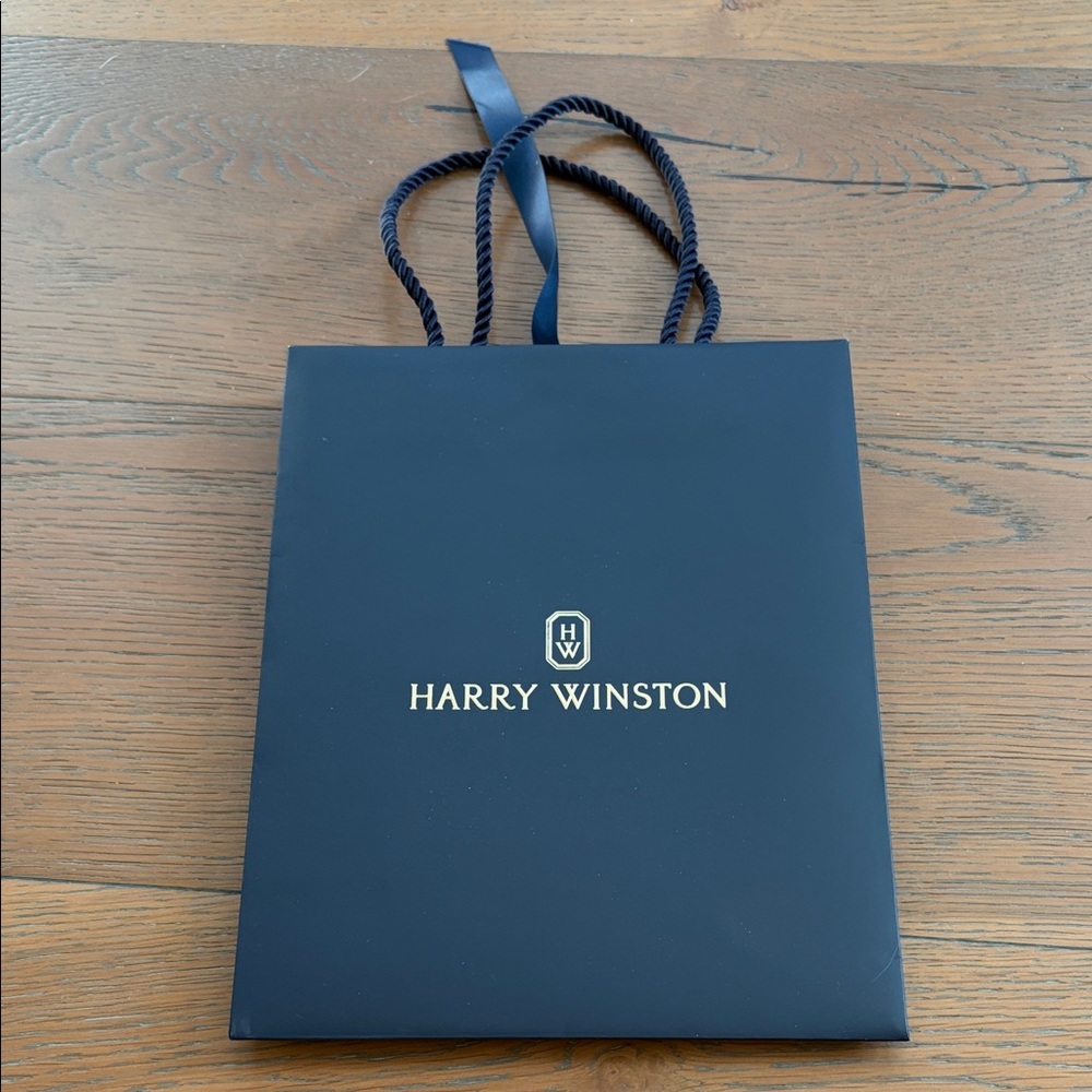 Harry Winston Dark Blue Luxury Bag
